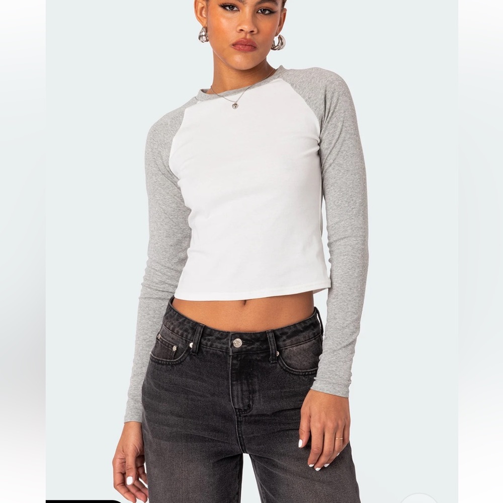 Edikted Raya Long Sleeve T Shirt